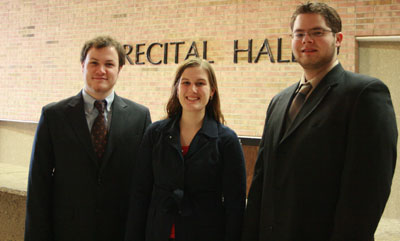 Oakland University Concerto Competition winners